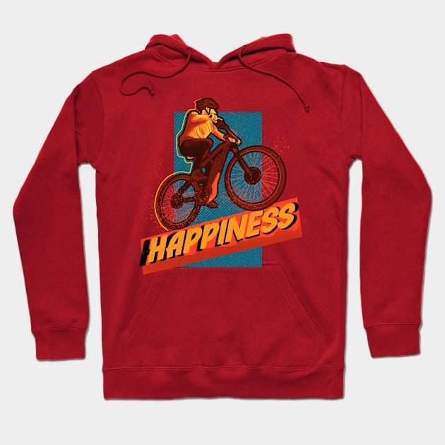 Happy. Happiness Hoodie by Artarulle